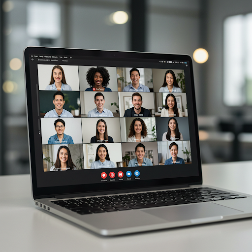 Meeting virtually to maintain culture in a virtual real estate brokerage