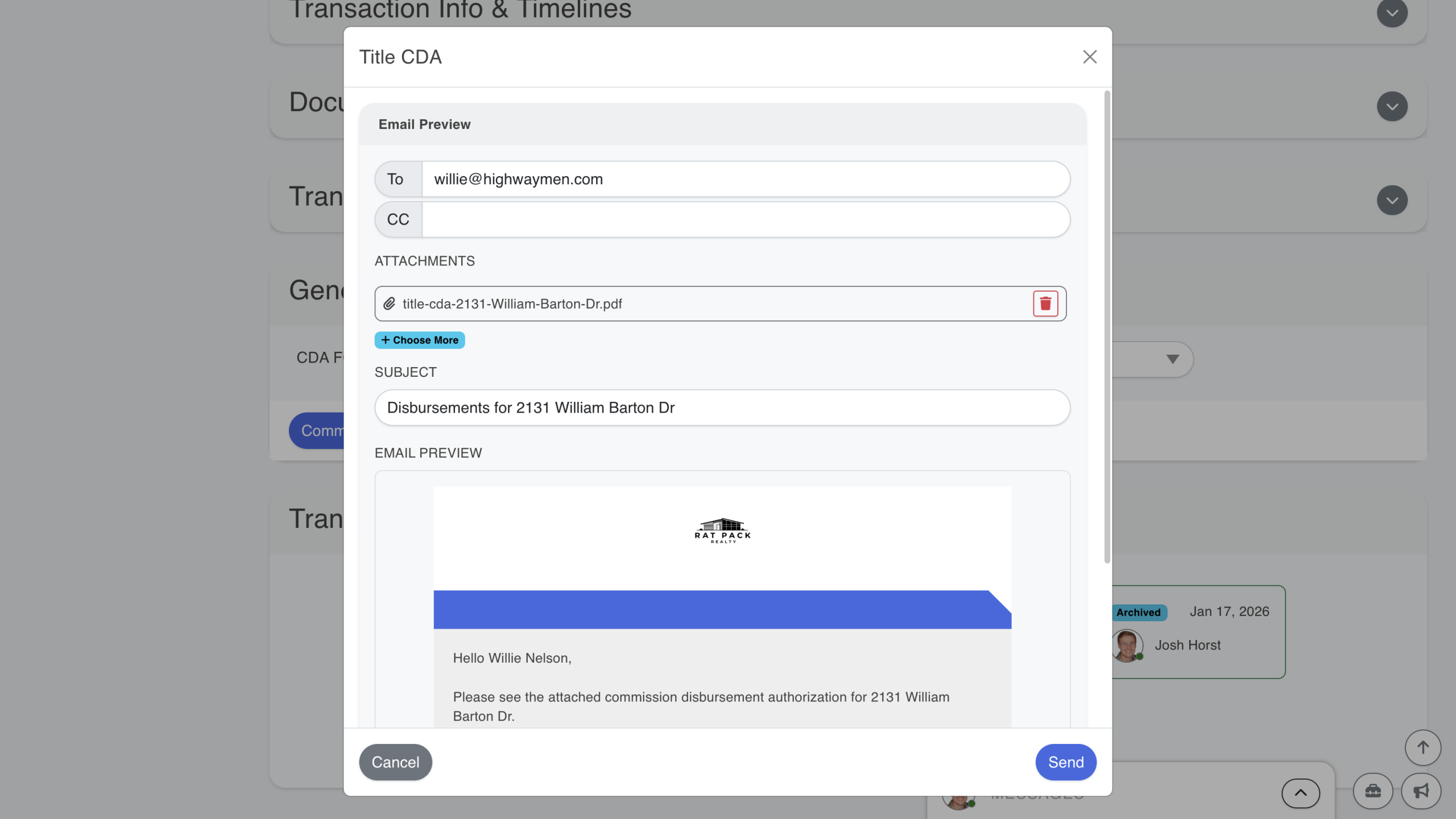 How to Enable Commission Disbursement Authorization (CDA)